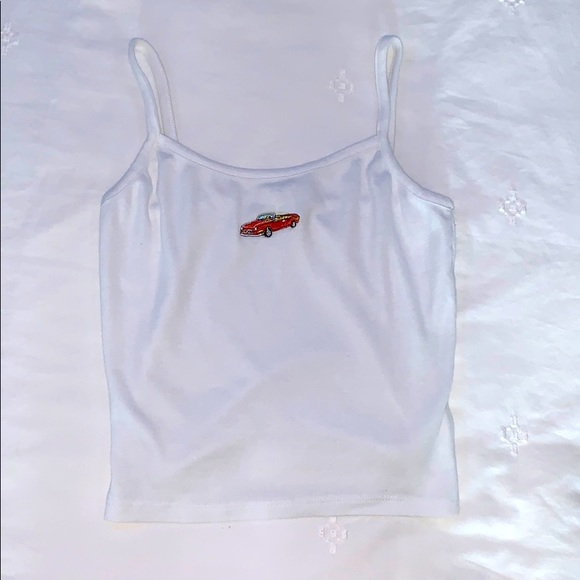 Tilly's Tops - Tillys Embroidered Car Tank